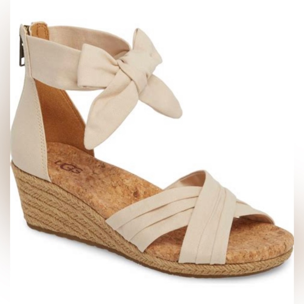 Ugg Traci Wedge Sandals. Size 8.5. Very good condition